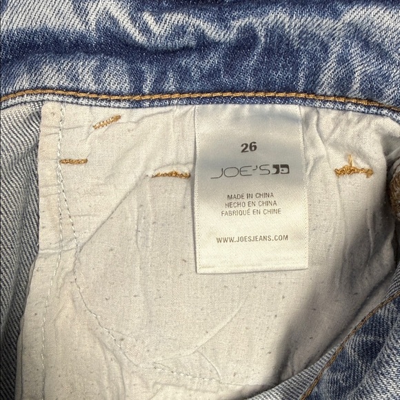 Joe's Jeans Light Blue Straight Leg Women's Jeans - Picture 6 of 10